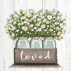 ET358 - Loved Flower Trio - 12x12