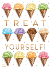 ET419 - Treat Yourself Ice Cream - 12x16