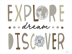 ET477 - Explore, Dream, Discover - 16x12
