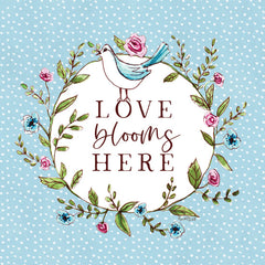 ET571 - Love Blooms Here - 12x12