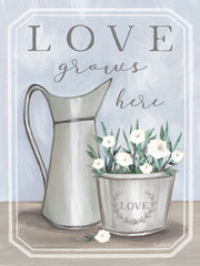 ET608 - Love Grows Here - 12x16