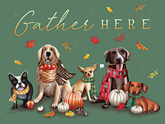 ET641 - Gather Here Dogs - 16x12
