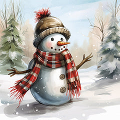 HK292 - Little Snowman  - 12x12