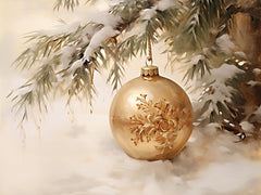 HK395 - Hanging on to Christmas   - 16x12