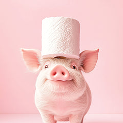 HK513 - Silly Piggy - 12x12