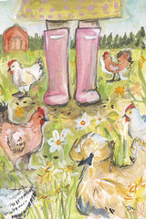 JM631 - Chicken Mama - 12x18