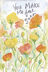 JM662 - You Make Me Feel See Floral - 12x18
