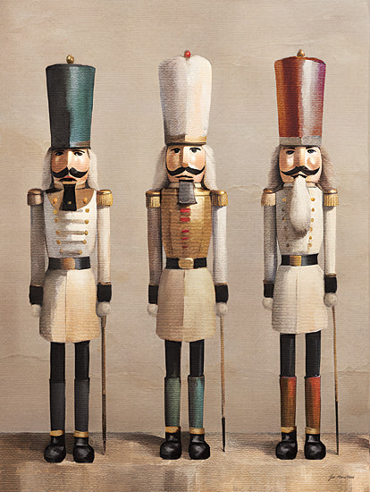 Jo Moulton JO152 - JO152 - Nutcracker Trio - 12x16 Christmas, Holidays, Nutcracker, Three Nutcrackers, Toy Soldiers, Simplistic from Penny Lane