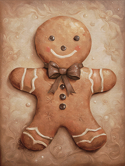 Jo Moulton JO153 - JO153 - Frosted and Fancy - 12x16 Christmas, Holidays, Kitchen, Gingerbread, Gingerbread Man, Cookie, Baking, Icing from Penny Lane