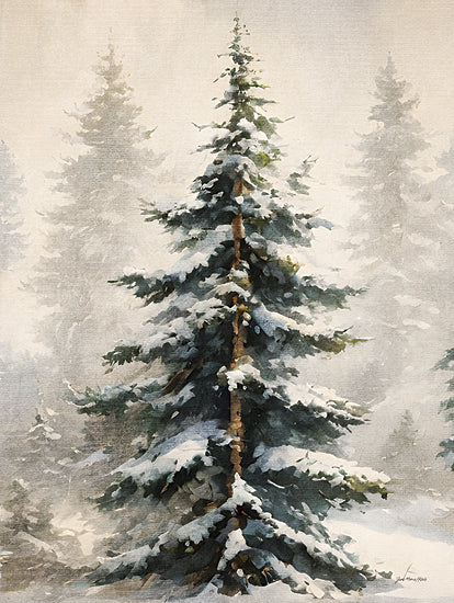 Jo Moulton JO157 - JO157 - Winter Pines II - 12x16 Winter, Trees, Pine Trees, Snow, Landscape from Penny Lane