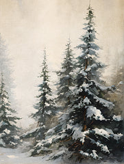 JO158 - Winter Pines III - 12x16