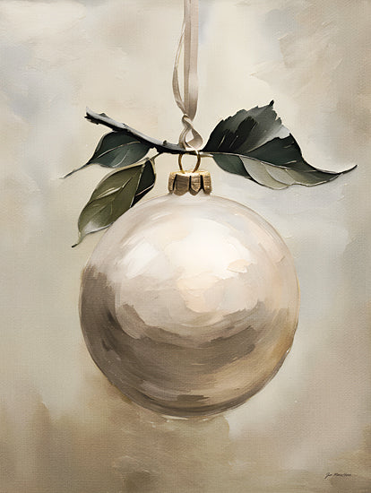 Jo Moulton JO175 - JO175 - Ornament of Hope - 12x16 Christmas, Holidays, Ornament, White Ornament, Leaves, Green Leaves, Winter from Penny Lane