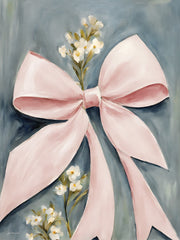 JO250 - Pink Bow and Blossoms - 12x16