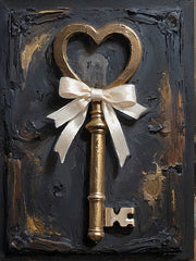 JO291 - Key to My Heart - 12x16