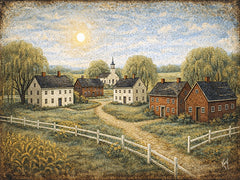 KB101 - Folk Art Village - 16x12