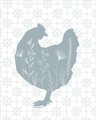 LAR689 - Botanical Hen II - 12x16