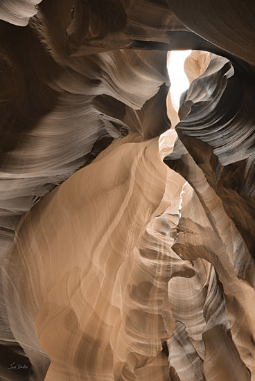 Lori Deiter LD3398 - LD3398 - Sandstone Swirls - 12x18 slot canyon, desert landscape, natural sandstone formations, abstract photography, southwestern places, moody textures from Penny Lane