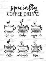 LET1158 - Specialty Coffee Drinks - 12x16