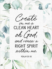 LET1228 - Clean Heart - 12x16