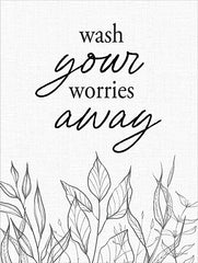 LET1238 - Wash Your Worries Away - 12x16