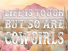 LET1288 - Cowgirl Tough - 16x12
