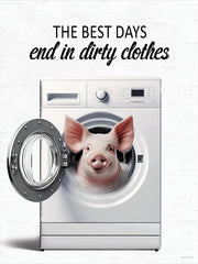 LET1302 - The Best Days Pig - 12x16