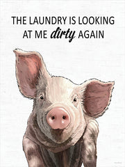 LET1313 - Dirty Laundry Pig - 12x16