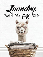 LET1328 - Laundry Fluff Alpaca - 12x16
