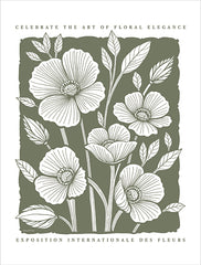 LET1343 - Art of Floral Elegance Poster I - 12x16