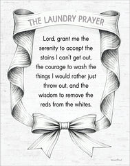 LET1450 - The Laundry Prayer - Bow Series - 12x16