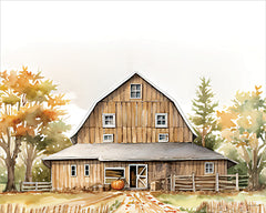 LET1634 - Countryside in Autumn - 16x12