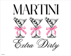 LET1643 - Martinis with Bows - Extra Dirty - 16x12