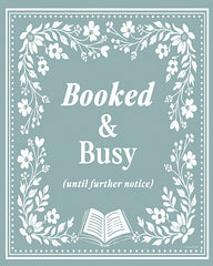 LET1691 - Booked & Busy - 12x16