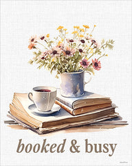 LET1705 - Booked & Busy - 12x16