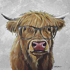 LK272 - Highland with Glasses - 12x12