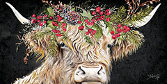 MAZ5988 - Red Berry Christmas Highland II   - 12x12