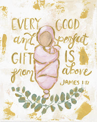 MKA229 - Every Good and Perfect Gift - Girl   - 12x16