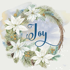 MOL2874 - Joy Poinsettia Wreath - 12x12