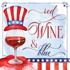MOL2920 - Red Wine & Blue - 12x12