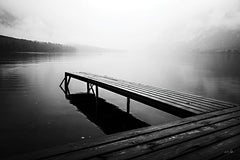 MPP1222 - Dock in the Mist - 18x12