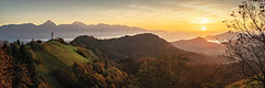 MPP1239 - Sunrise in Slovenia - 36x12