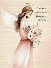 ND1006 - Angels Walk Where Flowers Bloom - 12x16