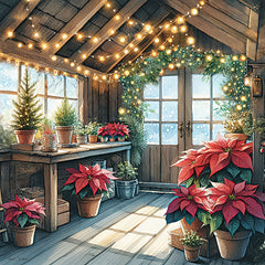 ND933 - Poinsettia Garden Shed - 12x12
