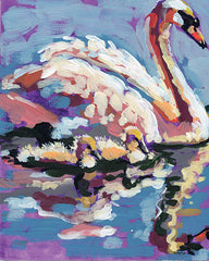 PP157 - Mother Swan - 12x16