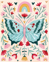 RN645 - Butterly Rainbow I - 12x16