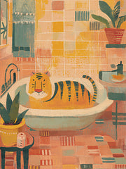 SA275 - Tiger's Oasis - 12x16