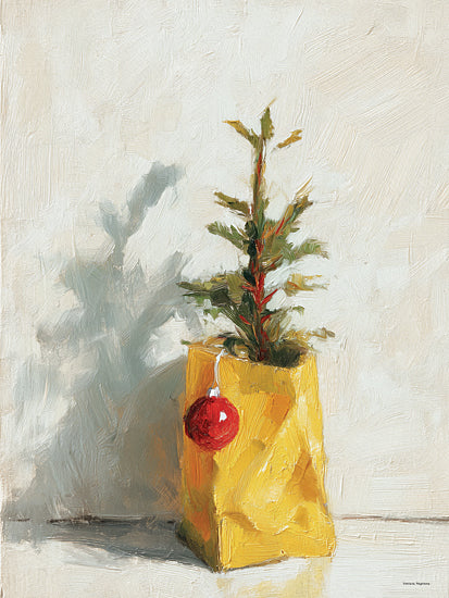 Svetlana Aleinikova SA344 - SA344 - Bagged Holiday - 12x16 mini christmas tree,gift bag,ornament,holiday,minimal,still life from Penny Lane