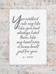 SB1505 - You Walked Into My Life - 12x16