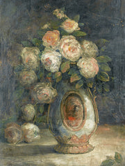 SDS1155 - Ornate Vase with Roses - 12x16