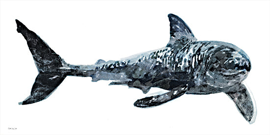 Stellar Design Studio SDS1322 - SDS1322 - Shark Swim - 18x9 Coastal, Shark, Portrait, Aquatic Animal from Penny Lane